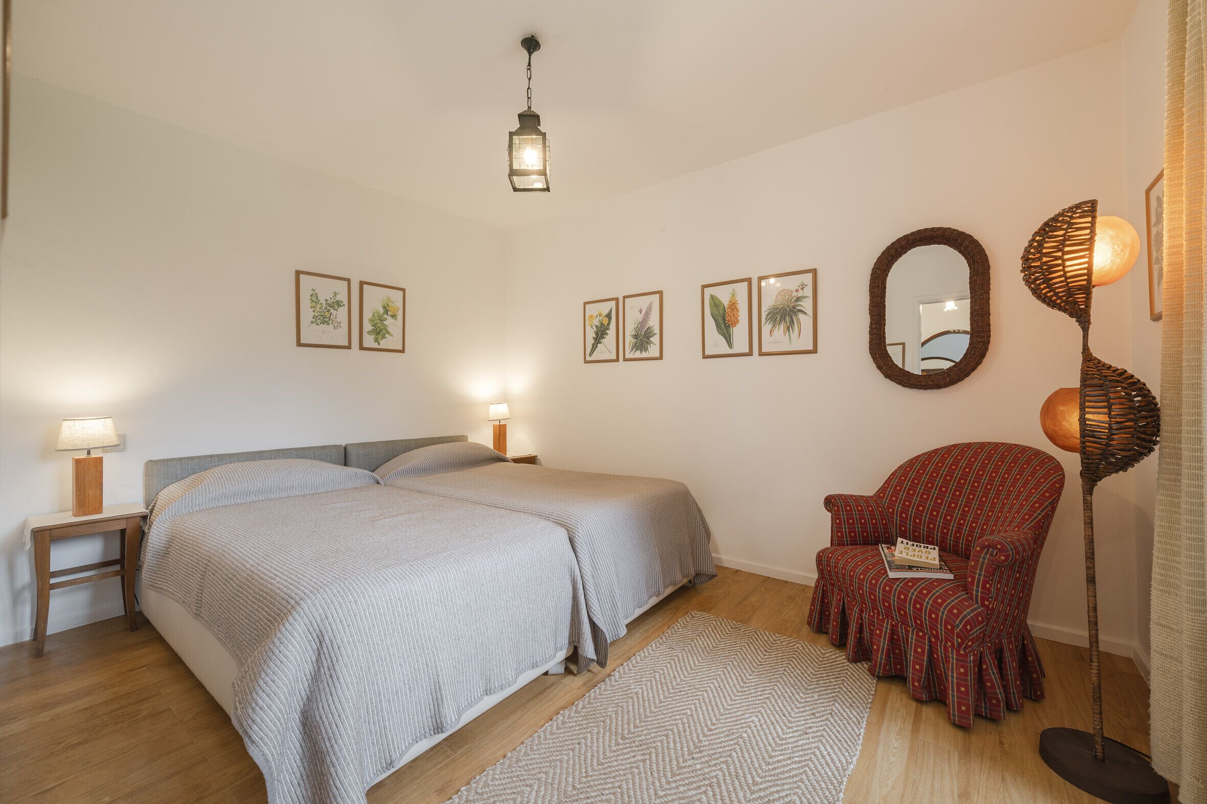 3 bedrooms, iron/ironing board, travel cot, WiFi