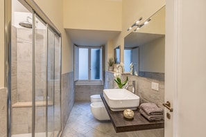 Shower, hair dryer, bidet