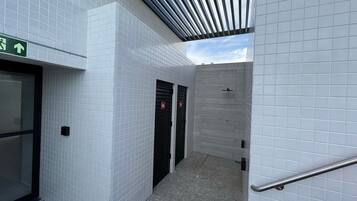 Estúdio conforto | Detalhe da fachada