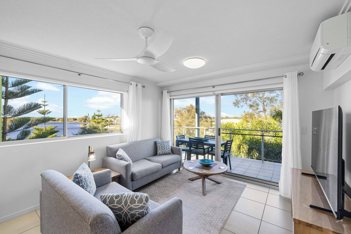 Apartment, 2 Schlafzimmer (Saltwater) | 2 Schlafzimmer, kostenloses WLAN, Bettwäsche
