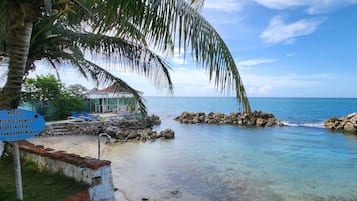Sun-loungers, beach towels
