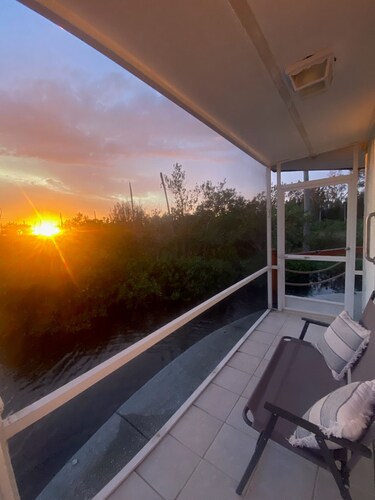 Seaside Sunsets, Our Oceanfront Home In Aripeka