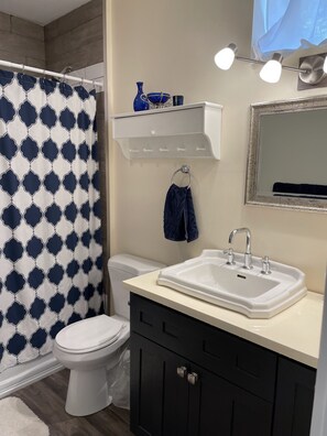 SĂšche-cheveux, serviettes fournies, savon, papier toilette