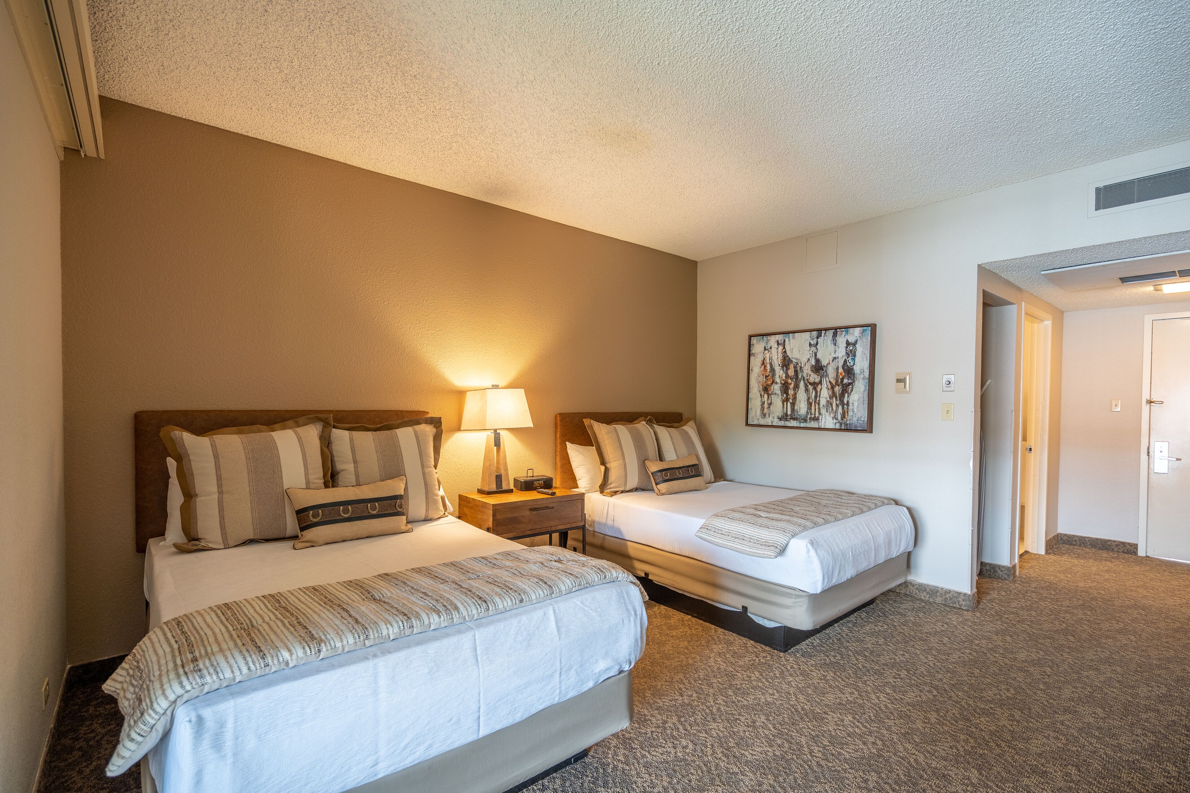 Double Room, 2 Double Beds, Accessible