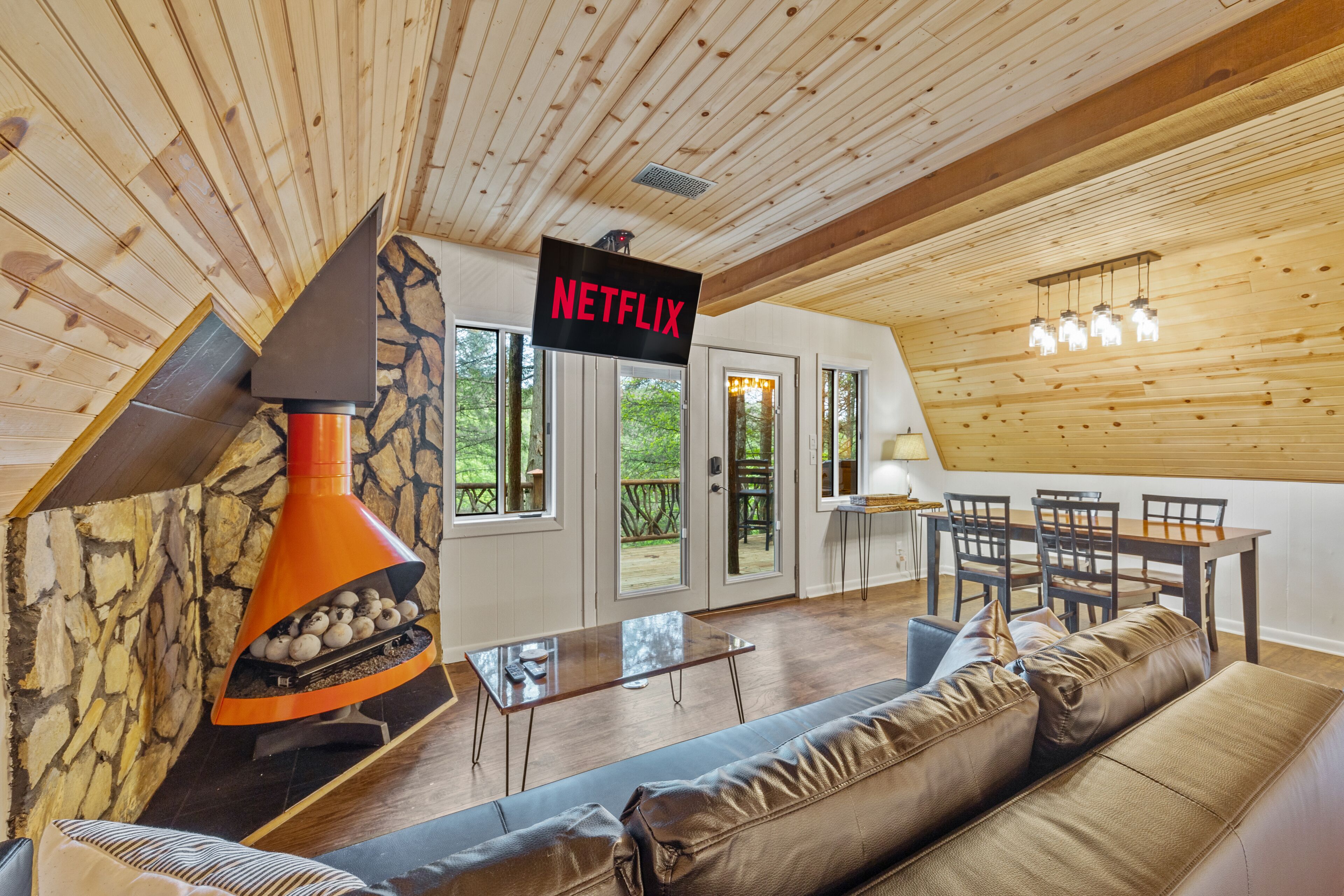 Tranquil Creek View A-frame Cabin