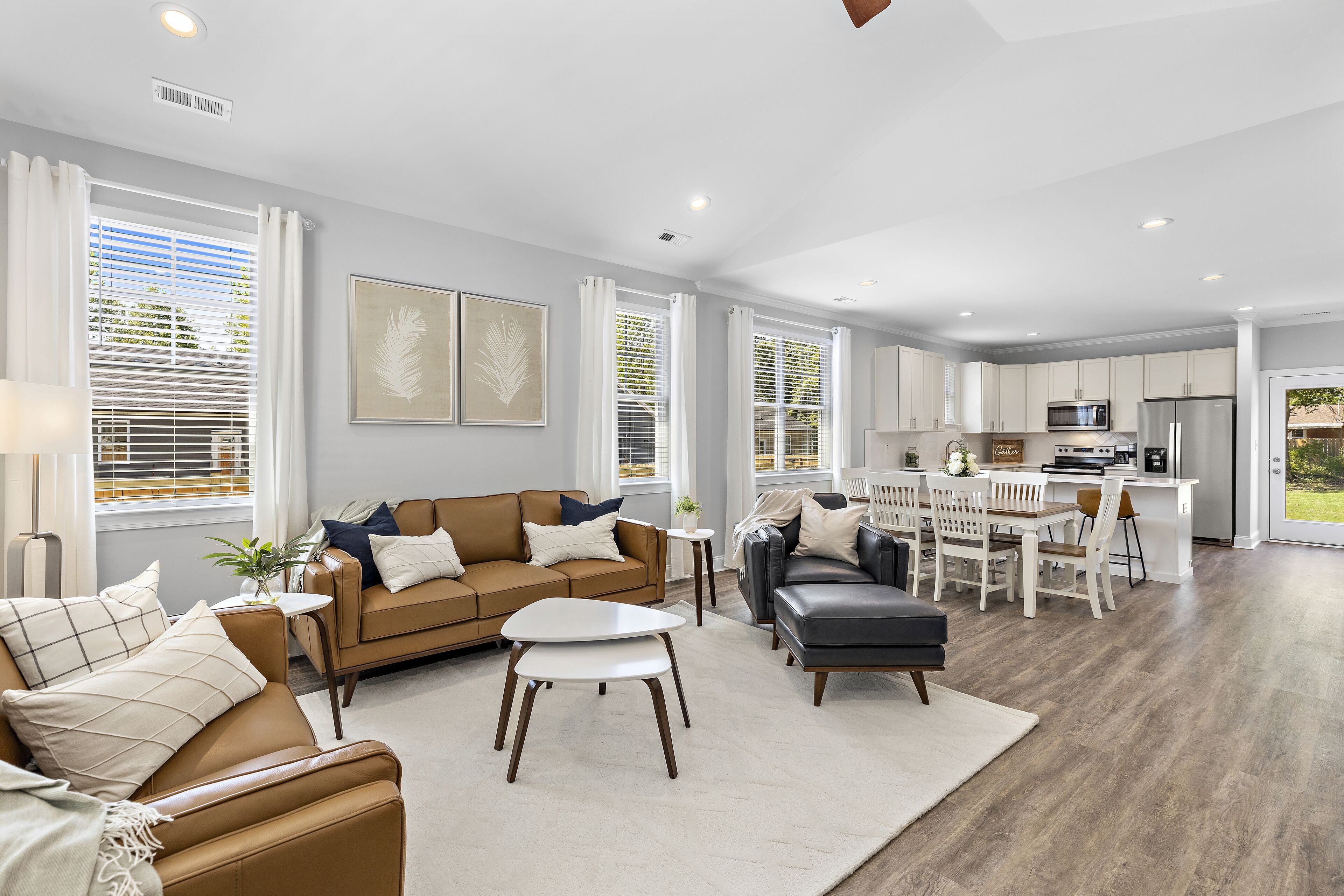 A brand new place to stay a while in downtown Angier!