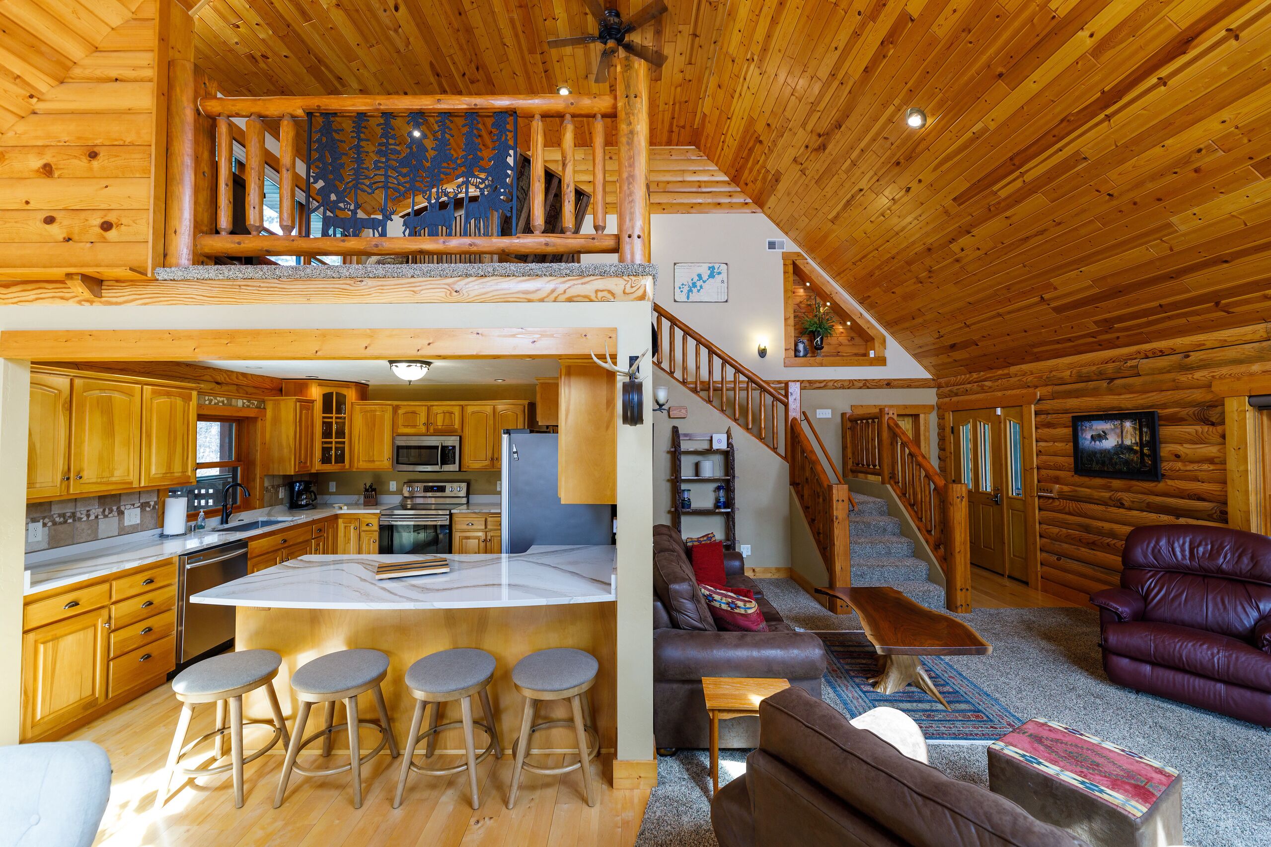 Pet friendly, Private Lot - Richmond Waupaca Cabin