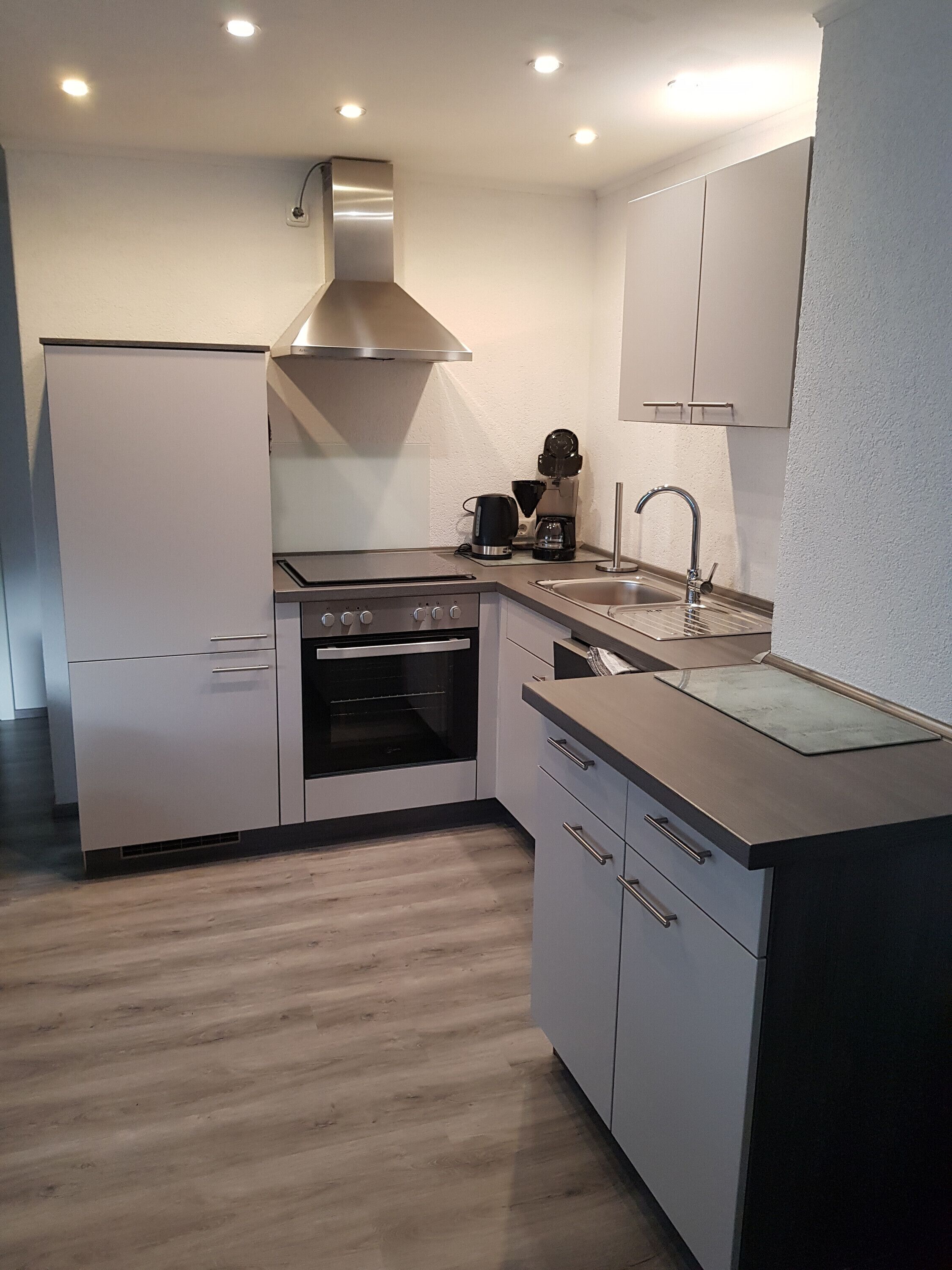 Frigorífic, microones, forn i placa de cuina 