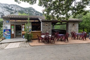 Udendørs spisemuligheder