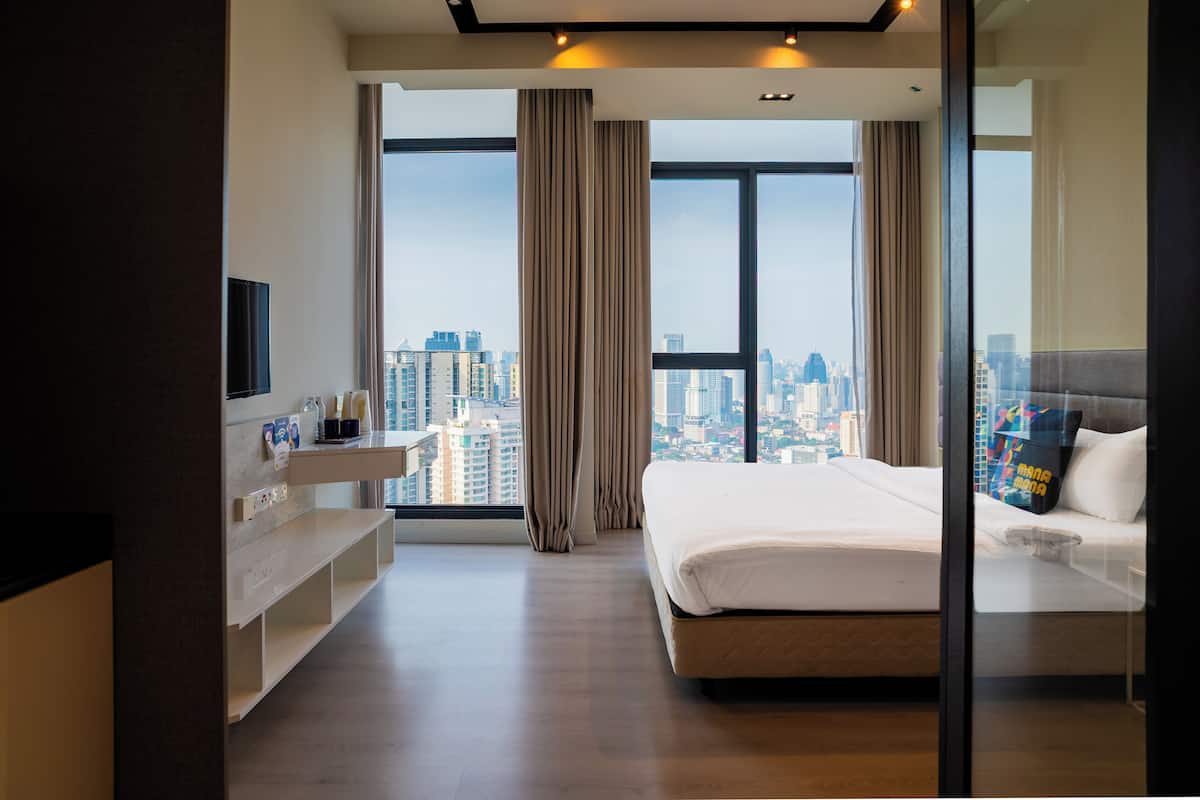 Suite Deluxe | 1 dormitorio, tabla de planchar con plancha, wifi gratis y ropa de cama