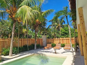 Entrée de l’hébergement