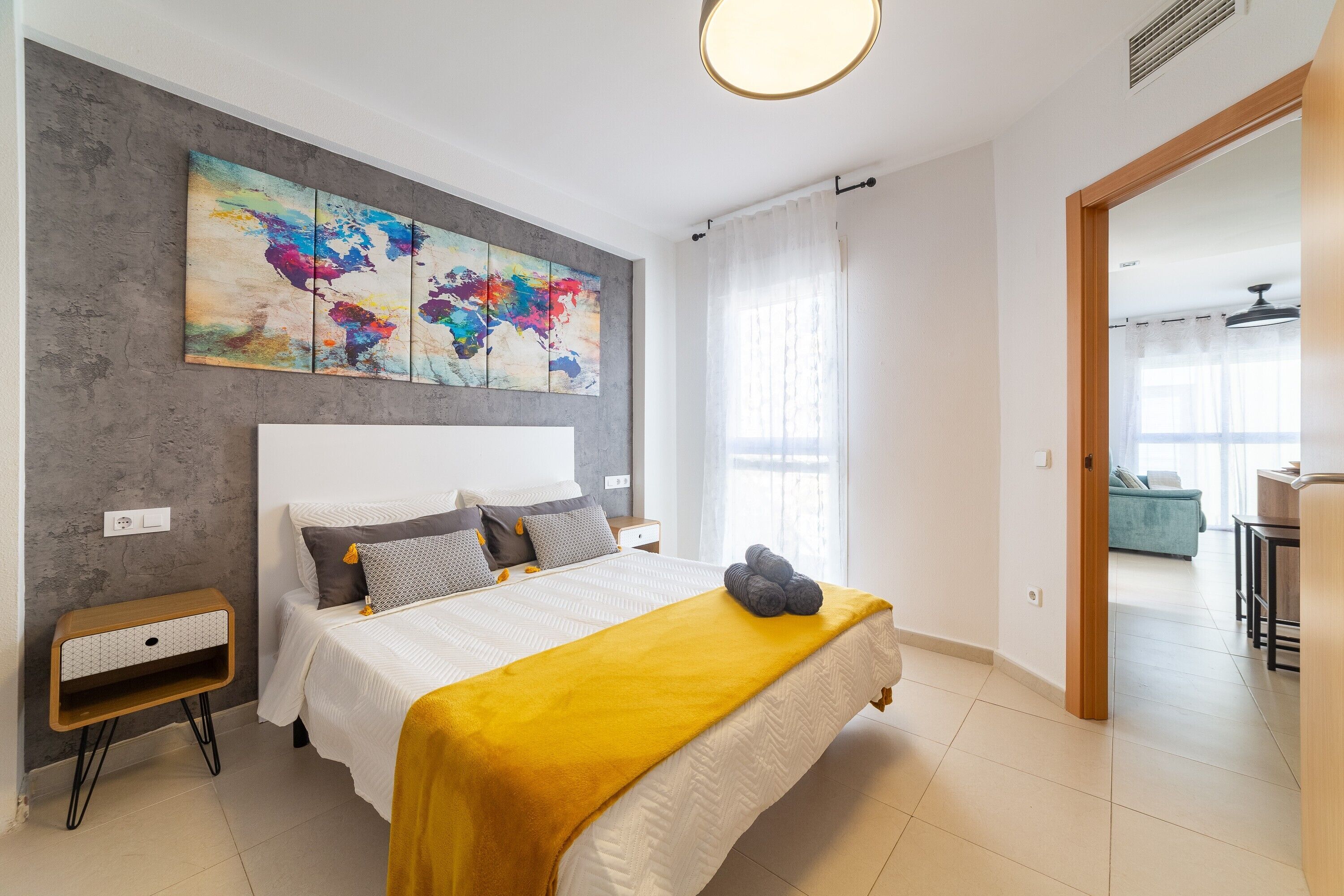 1 bedroom, iron/ironing board, free WiFi, bed sheets