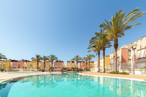 Apartment 'Laguna Beach Vera' with Shared Pool and Private Hot Tub