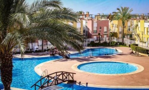Apartment 'Laguna Beach Vera' with Shared Pool and Private Hot Tub