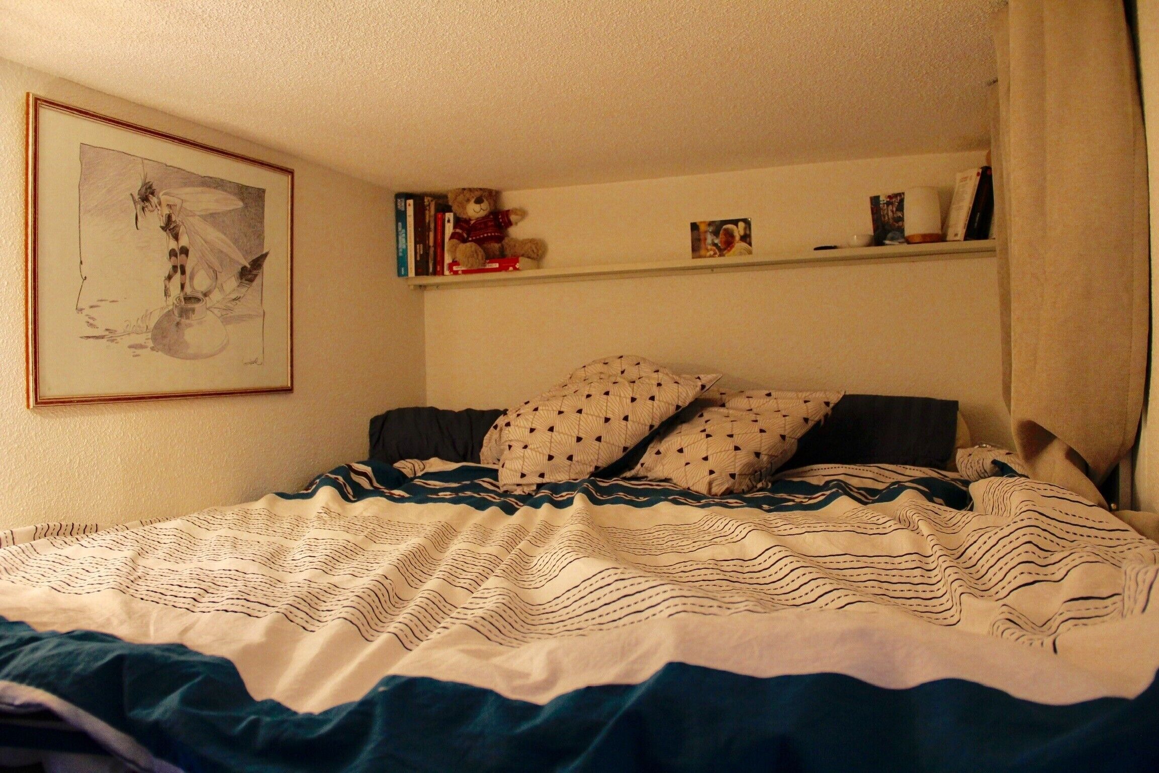 1 habitación, tabla de planchar con plancha y wifi gratis 