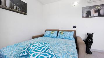 1 Schlafzimmer, kostenloses WLAN, Bettwäsche