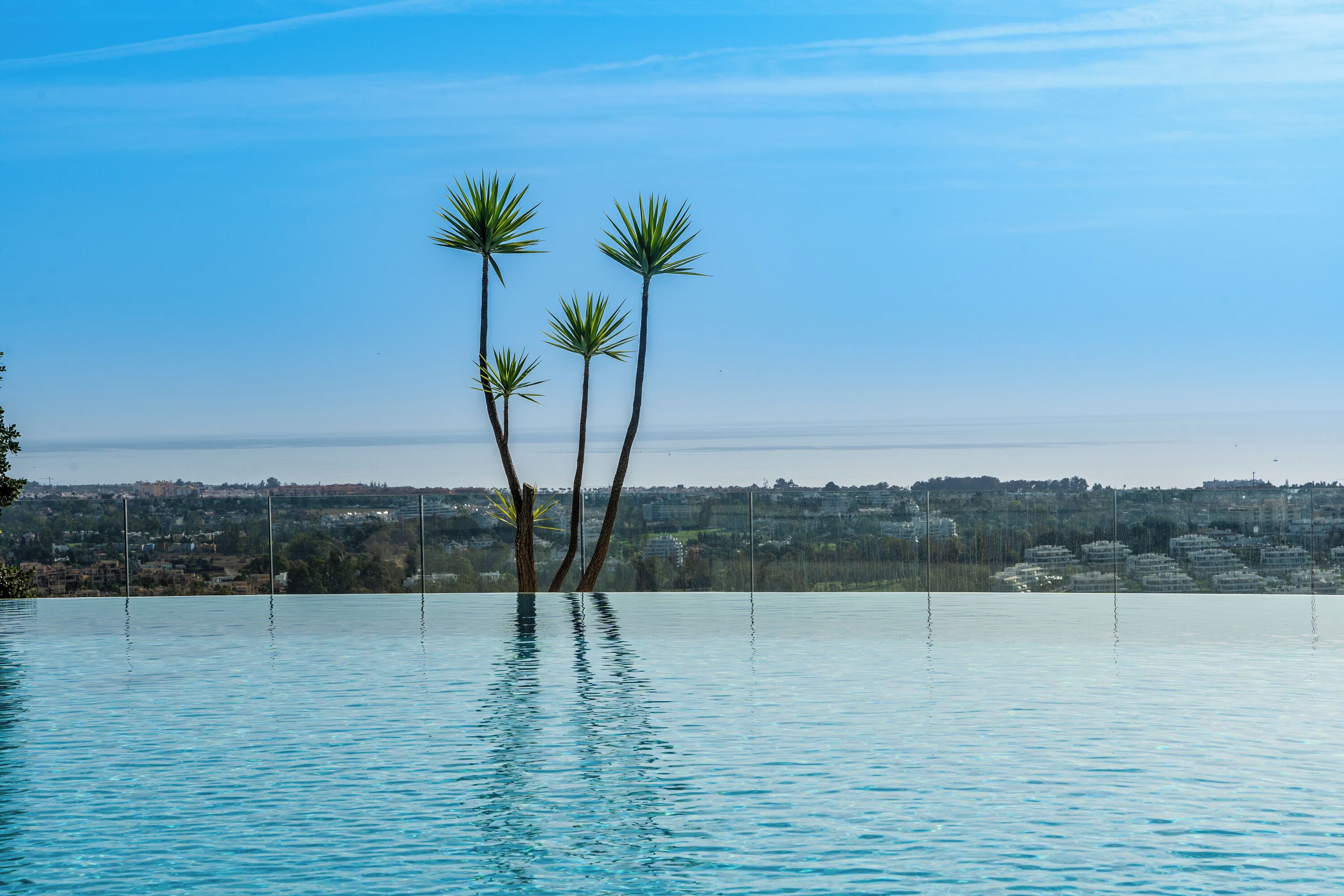 Una piscina climatizada