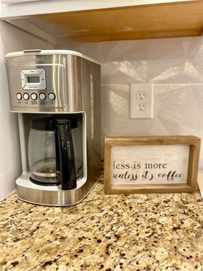 Coffee and/or coffee maker