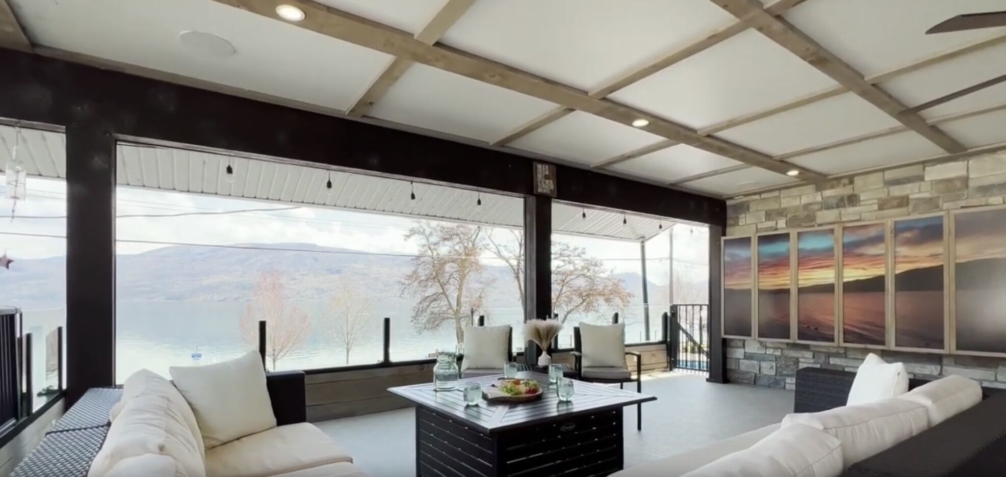 Centrally- located lakeside home on shore of beautiful Okanagan Lake