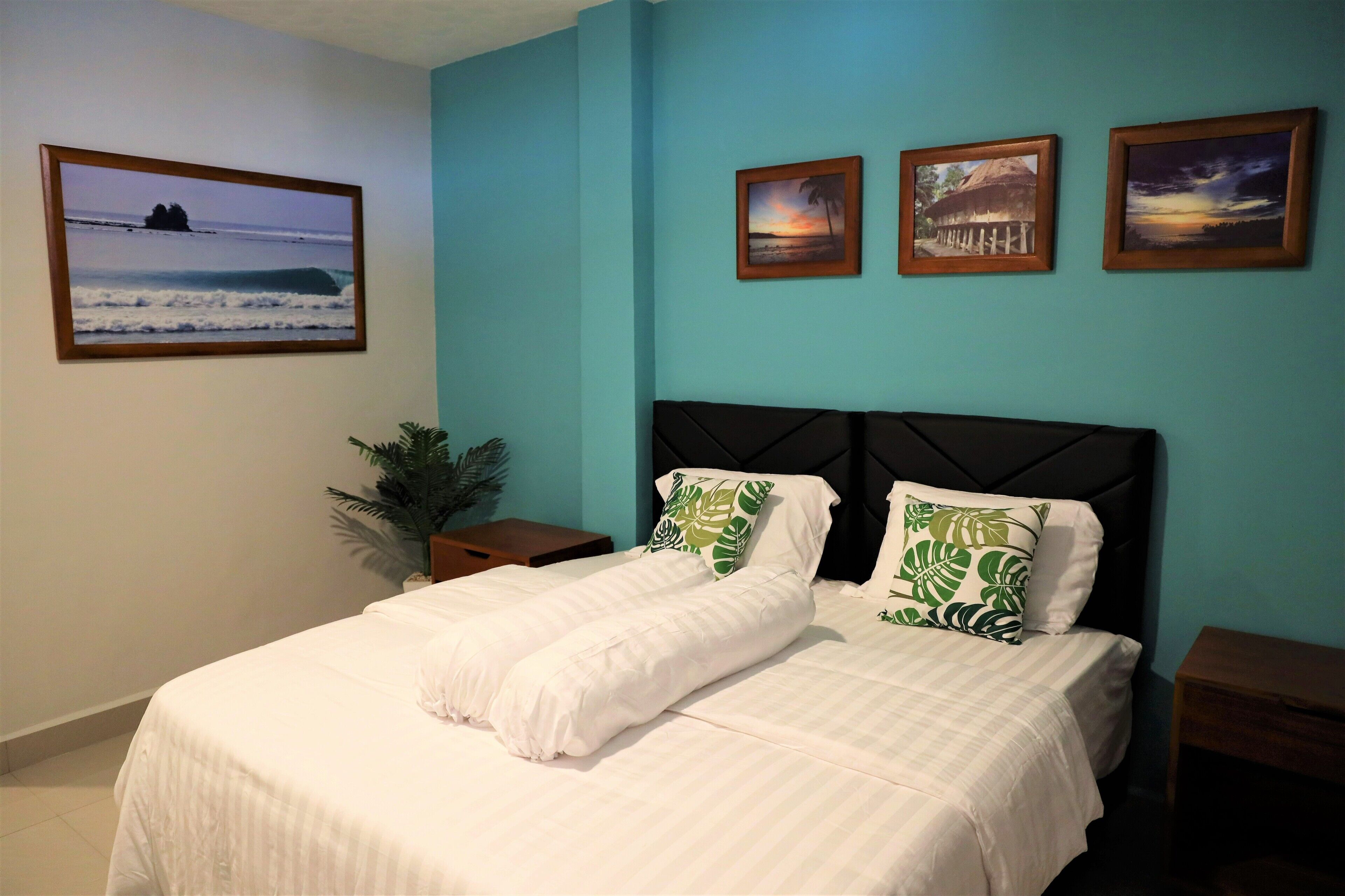 Clean and comfortable standard room with  garden view