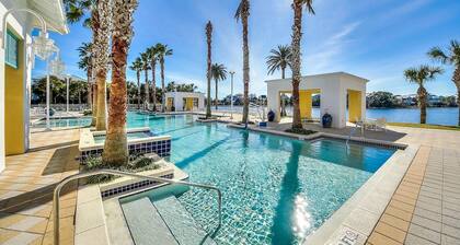 Upscale condo with pools, private beach access, hot tubs & tennis - dog-friendly