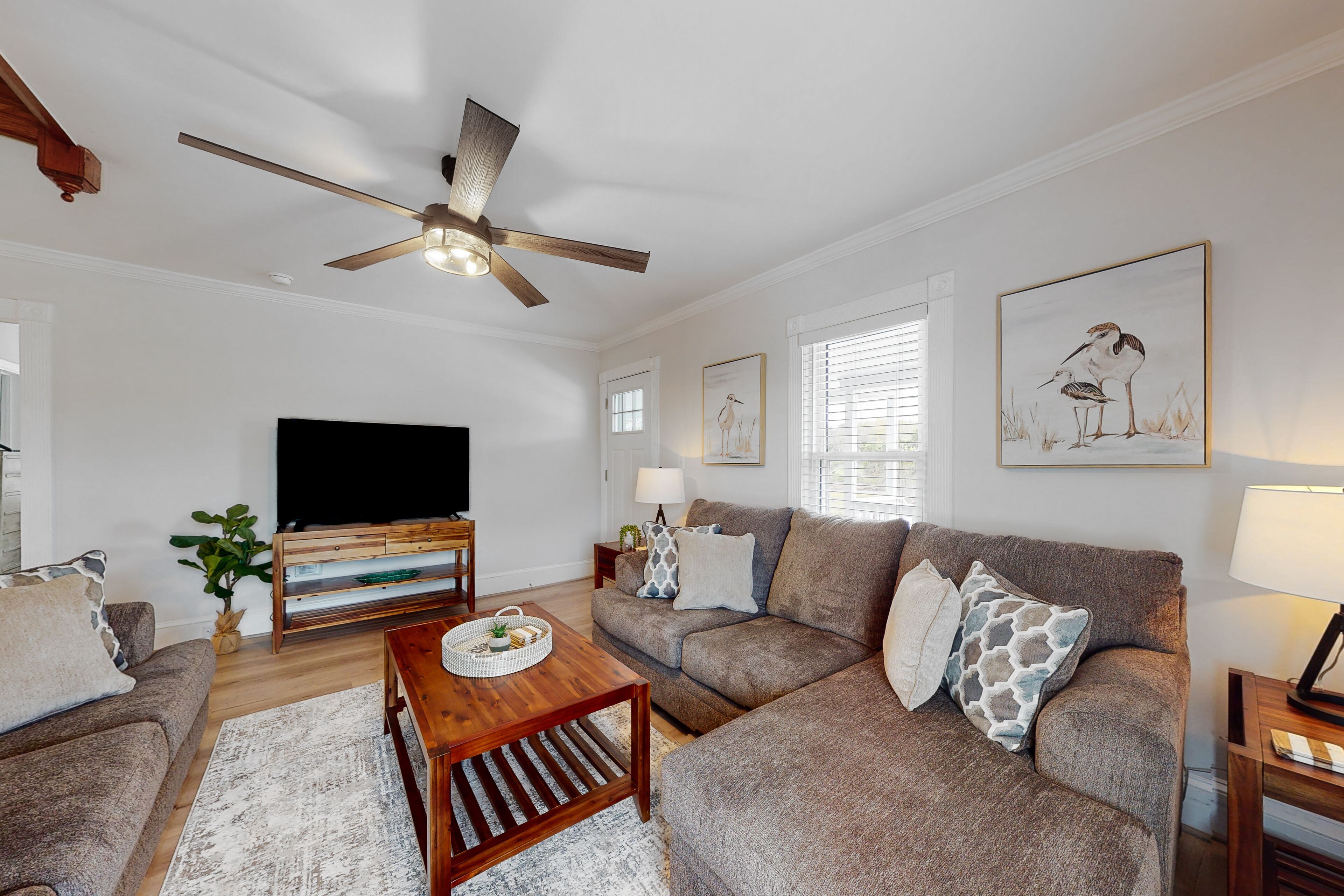 Remodeled home with firepit, pool, washer/dryer, TV, grill, yard, & patio