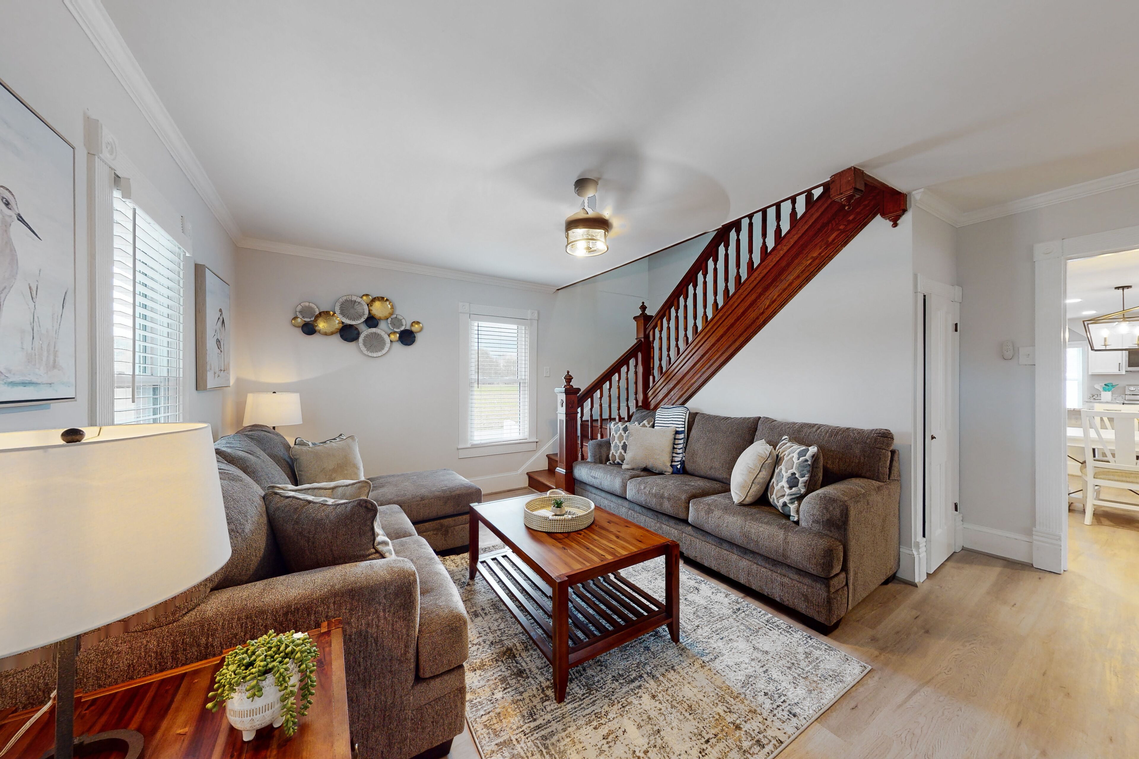 Remodeled home with firepit, pool, washer/dryer, TV, grill, yard, & patio