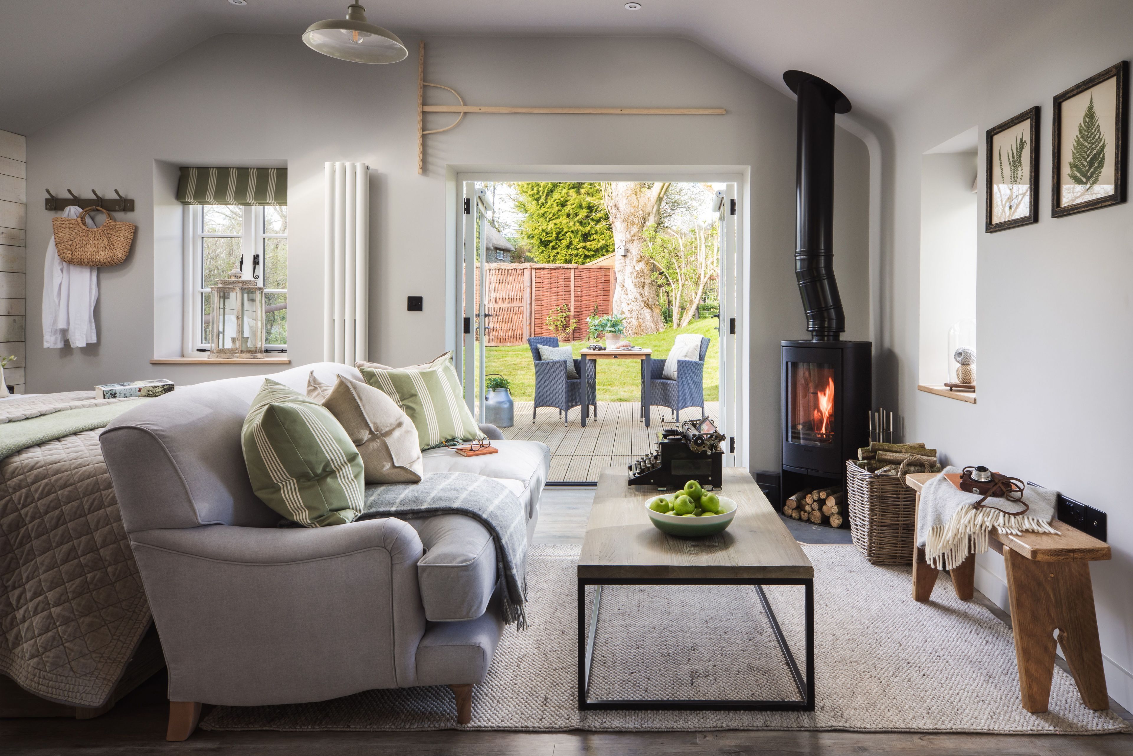 تلفزيون، مدفأة