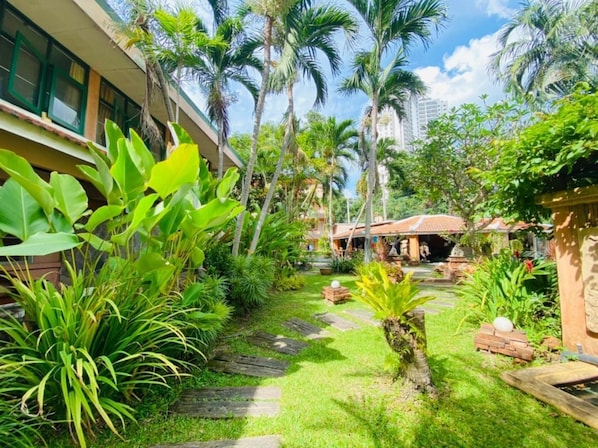 Vue depuis l’hébergement