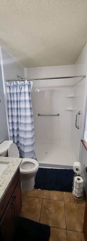 Hårtork och handdukar