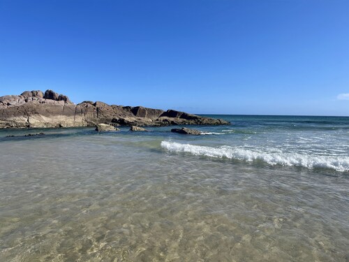 Birubi Blue Beach House. Sun, sand & surf. Pet Friendly.