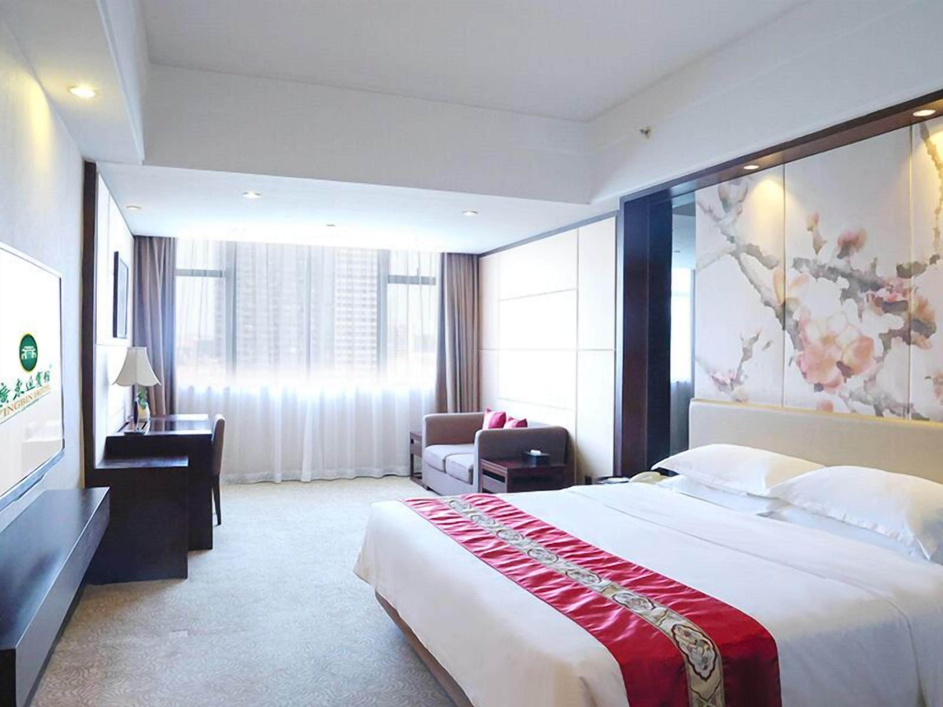 Business Double Room | Premium bedding, in-room safe, desk, blackout drapes