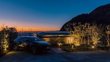 Voorkant van accommodatie