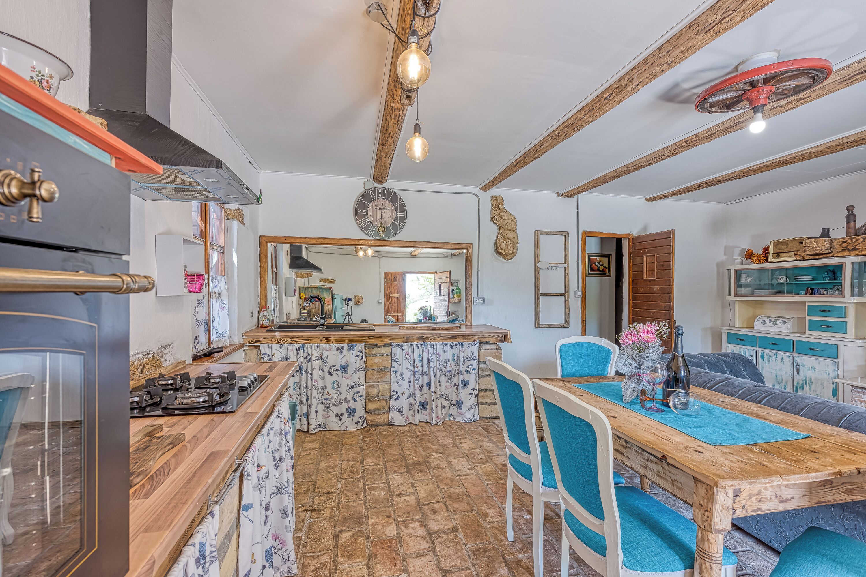 Familienhaus, Mehrere Schlafzimmer, 2 Bäder (Rustic Home Izabel) | Speisen