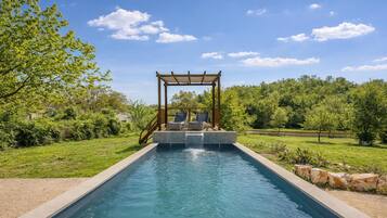 Seasonal outdoor pool