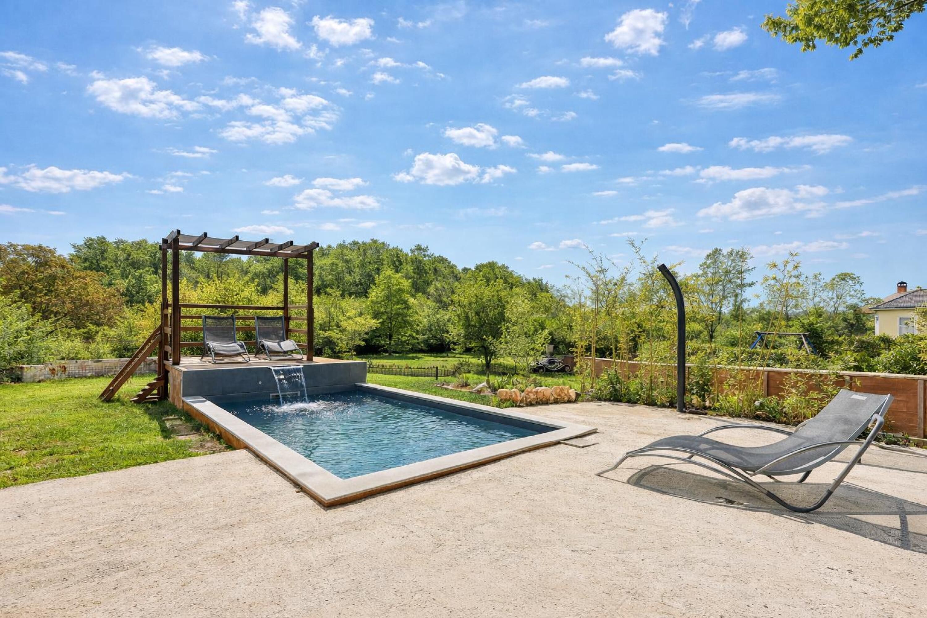 Seasonal outdoor pool