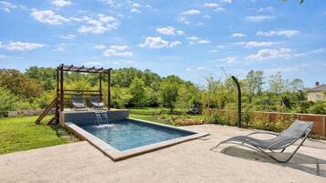 Seasonal outdoor pool