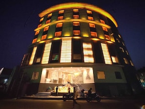 Front of property – evening/night