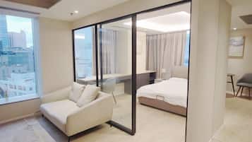 Căn hộ Grand, 1 phòng ngủ | 1 phòng ngủ, trang trí khác biệt
