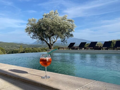 LA Bastide D'iris Superbe Bastide en Pierre Située à 6 km de Vaison la Romaine