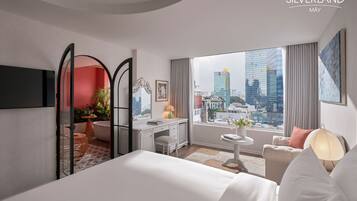 The Suite Double | Minibar, in-room safe, blackout curtains, free WiFi