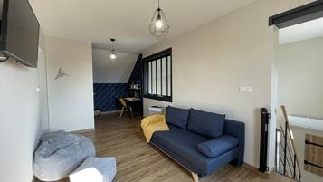 Flat-screen TV, offices