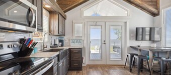 Dazzling + Modern Tiny Lake Home