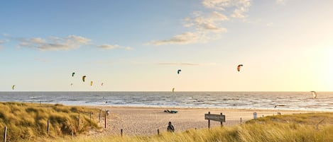 Accommodatie ligt op het strand