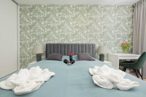 1 bedroom, iron/ironing board, WiFi, bed sheets - Spadochroniarzy 4 | Trendy Apartment | Parking (Dziwnów)