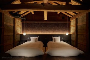 Luxury Twin Room | Egyptian cotton sheets, premium bedding, free minibar, desk