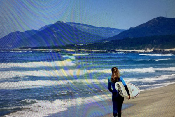 Sillas reclinables de playa, toallas de playa