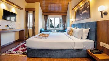 Premium Room, Balcony, Hill View | Egyptian cotton sheets, premium bedding, Select Comfort beds