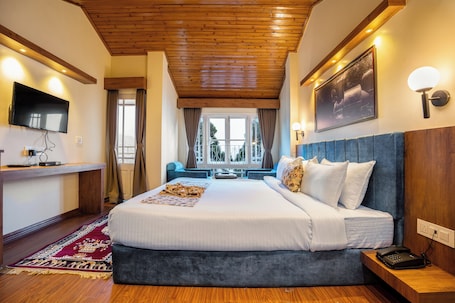 Premium Room, Balcony, Hill View | Egyptian cotton sheets, premium bedding, Select Comfort beds