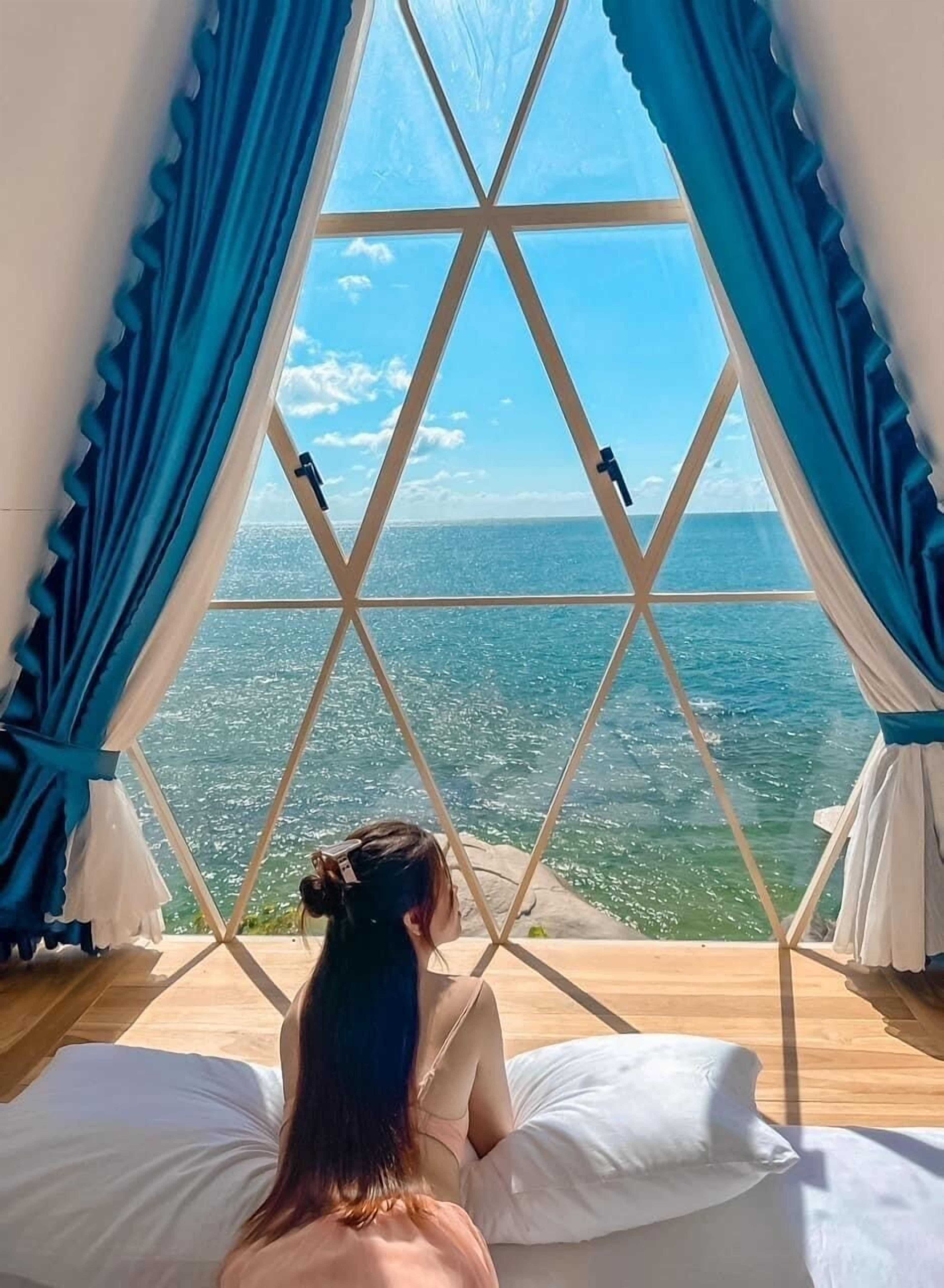 Kamar Double, pemandangan samudra (Ocean Suite Living Room) | Pemandangan dari kamar